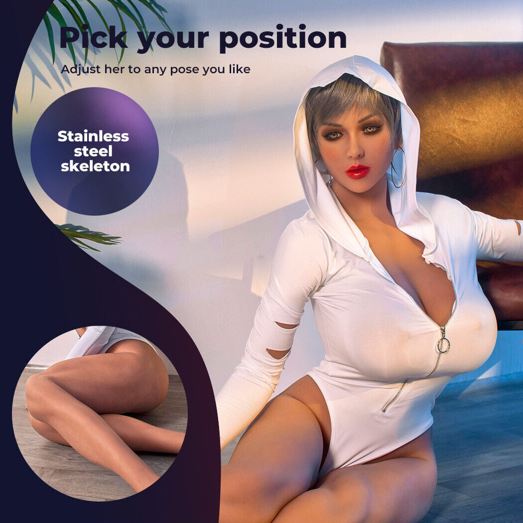 Urway Realistic Sex Doll Silicon Full Body 160cm Adult Sexy Toy Beauty's Allure