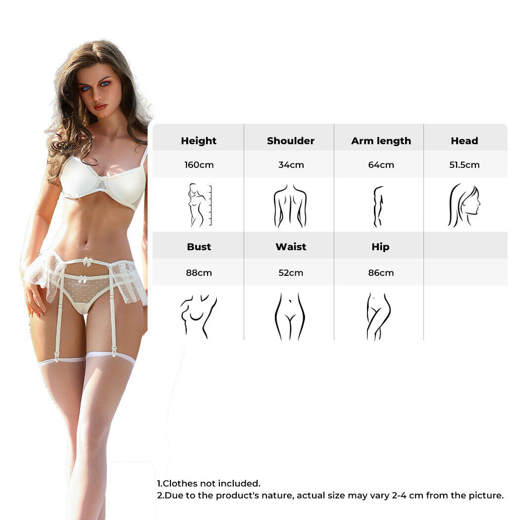 Urway Realistic Sex Doll Full Body 160cm Big Boobs Sexy Ass Adult Sex Toys Lover