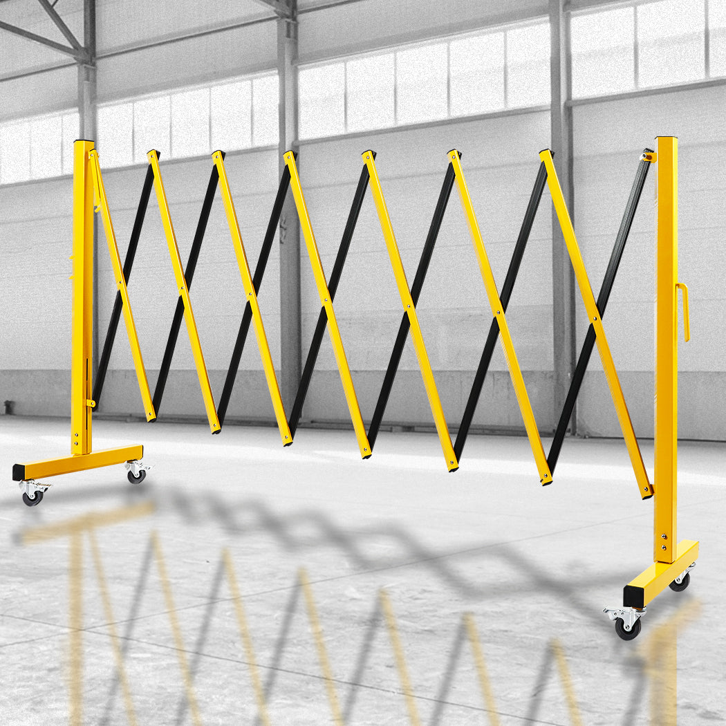 Extendable Garden Gate Mobile Security 11FT-1864184292859580422