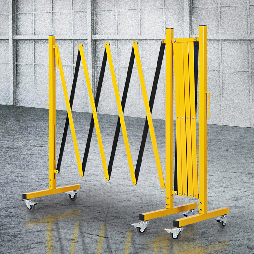 Extendable Garden Gate Mobile Security 16FT-1886651044323266567